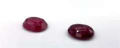 +30ctw Ruby Pair