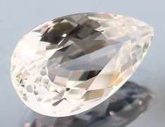 Amazing 7.50ct UNTREATED diamond white Topaz