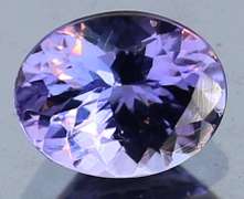 Vivid 1.37ct violet blue Tanzanite