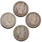 4 Barber Quarters