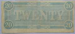 $ 20 1864 Confederate States Note