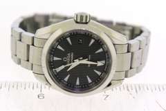 Omega Seamaster Aquamarine Terra Watch