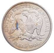 1877 Seated Liberty Half Dollar