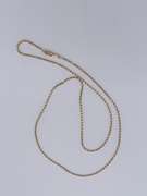 14kt Yellow Gold Twisted Rope Chain- 18 inches