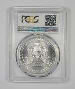 MS69 1988 American Silver Eagle Error Minor Struck Thru OBV & REV PCGS