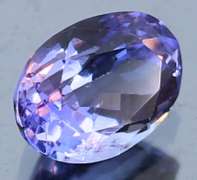 Vivid 1.5ct violet blue Tanzanite