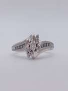 14kt Gold Diamond Engagement Ring