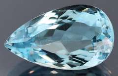 Vivid 12.97ct top sky blue Topaz