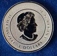 2017 Canada 20 Dollar Silver 1/4 OZ Hockey Coin