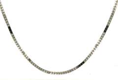 Beautiful 18kt Rectangle Link Chain Necklace
