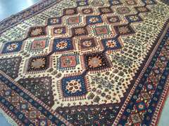 MAGNIFICENT  PERSIAN  RUG 6'.9"X 9'.3"