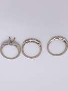 14kt Gold Semi Mount Diamond Ring