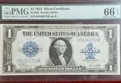 1923 $1 Silver Certificate Gem Unc 66EPQ