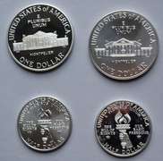 1993 Bill Of Rights Silver Halves &Dollars Unc and Proofs.