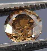 Glittering .20ct untreated rich chocolate Diamond