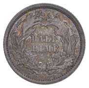 1873 Seated Liberty Half Dime