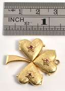 Neat 3 Leaf Clover Locket
