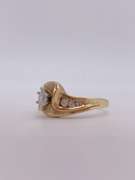 14kt Gold Diamond Engagement Ring