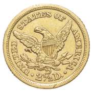 1844-D $2.50 Liberty Head Gold Quarter Eagle