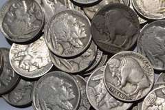 85 Full Date Unsearched Buffalo Nickels
