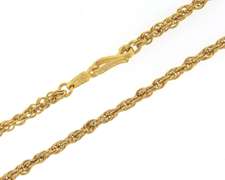 Popular 22kt Rope Chain Necklace