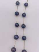 14kt Gold & Pearl Station Necklace