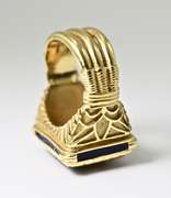 Beautifully-Made Impressive 18K Tiger's Eye Ring
