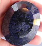 Giant 1022ct royal blue Sapphire