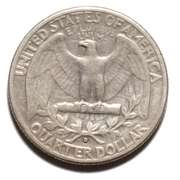 1932 D Key Washington Quarter