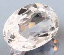 Stunning 8.29ct UNTREATED diamond white Topaz