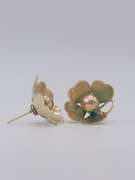 14kt Solid Yellow Gold Stud Earrings