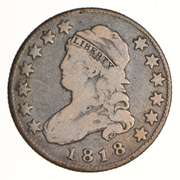 1818 Capped Bust Quarter - Circulated