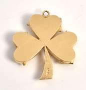 Neat 3 Leaf Clover Locket