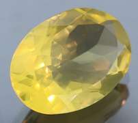 Glittering 9.44ct lemon yellow Citrine