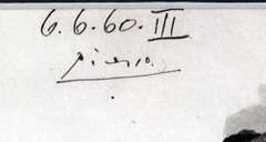 Fine Art Collection Picasso 1960