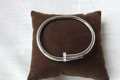 Silver Color Nail Bracelet