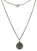 Virgin Mary & Jesus Pendant on Chain
