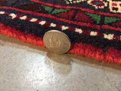 MAGNIFICENT PERSIAN RUG 3'.7"X 7'.4"