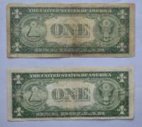 2 1935 A North Africa $ 1 Silver Certificates