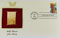 4 - 1996 1st Day Covers & 22KT Gold Stamps