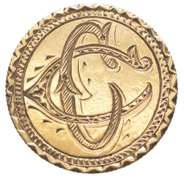 1861 $2.50 Liberty Head Gold Love Token