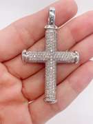 14kt White Gold Diamond Pendant