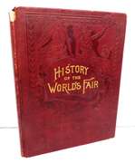 1893 Pictorial History of World's Fair Antique Book