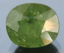 Super rare rich green 4.32ct untreated Demantoid garnet