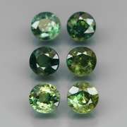 Heated only! 3.15ct 4.5mm round cut Sapphire set