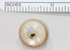 Antique Japanese Mabé Pearl