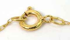 Alluring Sapphire & Diamond Necklace in Yellow Gold
