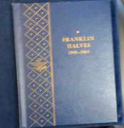 Franklin Half Book No Proof Some Circulated and some BU