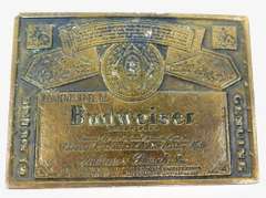 Vintage Budweiser Belt Buckle