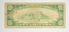 1929 $10 Bloomsburg, Pennsylvania United States National Currency